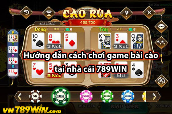 Hướng dẫn cách chơi game bài cào tại nhà cái 789WIN 