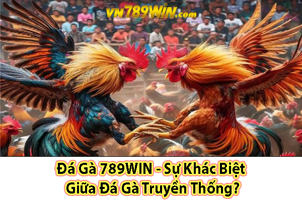 Đá Gà 789WIN - Sự Khác Biệt Giữa Đá Gà Truyền Thống?