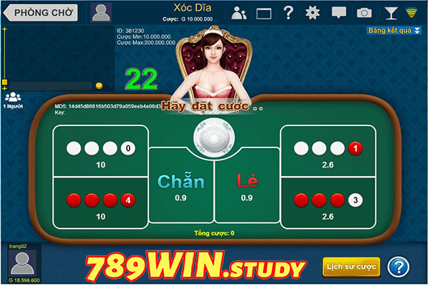 Sức hấp dẫn khó cưỡng của game xóc đĩa tại 789 win